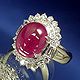 7.92ct ルビー ダイヤ リング