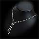 2.30ct K18WG ダイヤ ネックレス