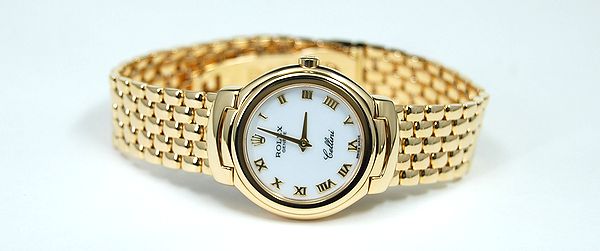【金無垢】ロレックス　チェリーニ　手巻き　K18 3810 ゴールド 18金無垢シャンパンゴールド☆ロレックス チェリーニ Ref.3801